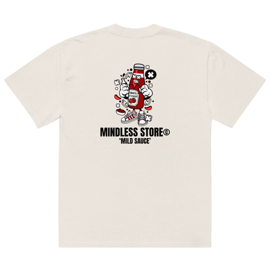 ‘MILD SAUCE’ T-Shirt | Faded Bone