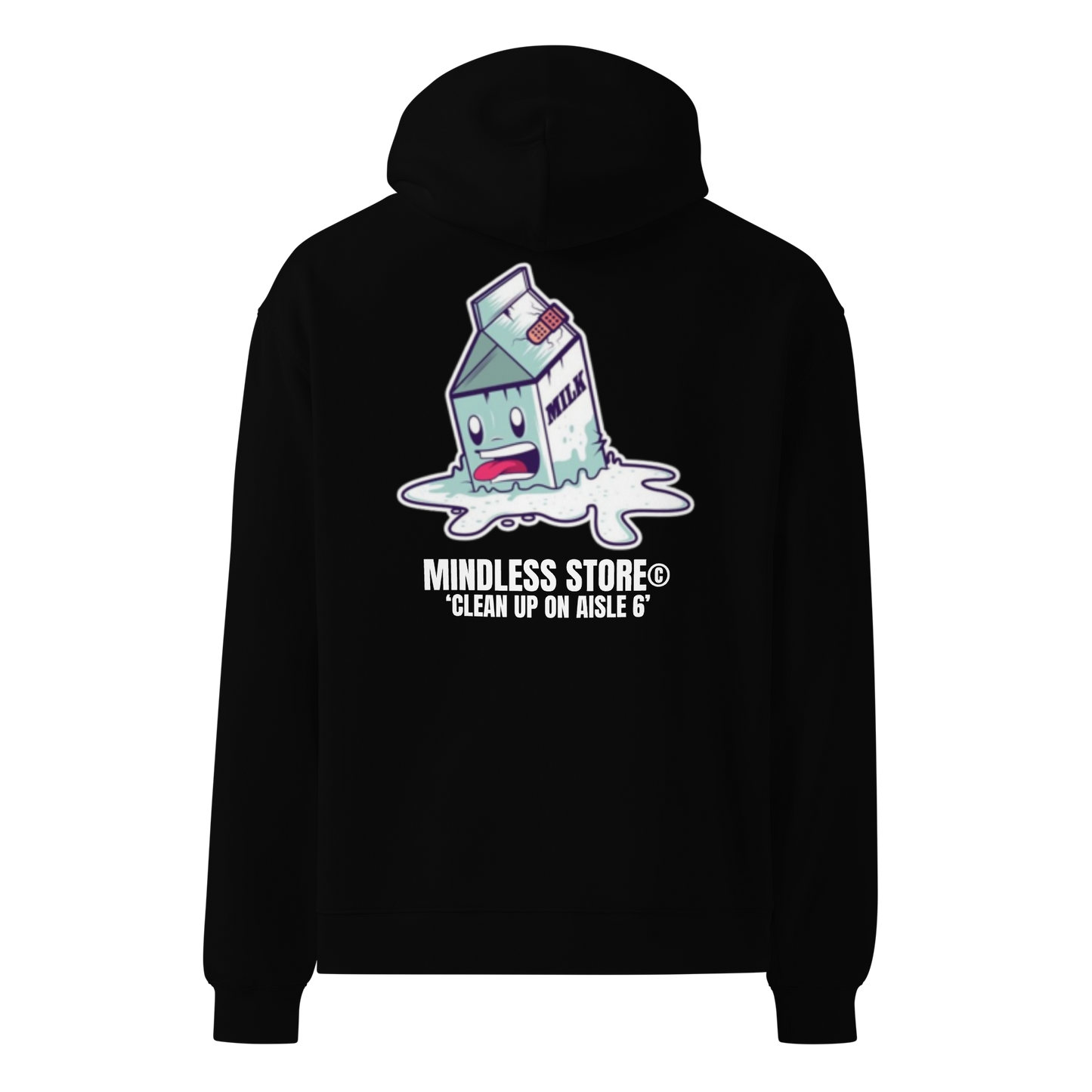 ‘CLEAN UP ON AISLE 6’ Hoodie | Black