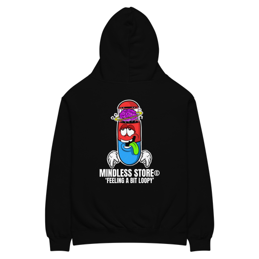 ‘FEELING A BIT LOOPY’ Hoodie | Black