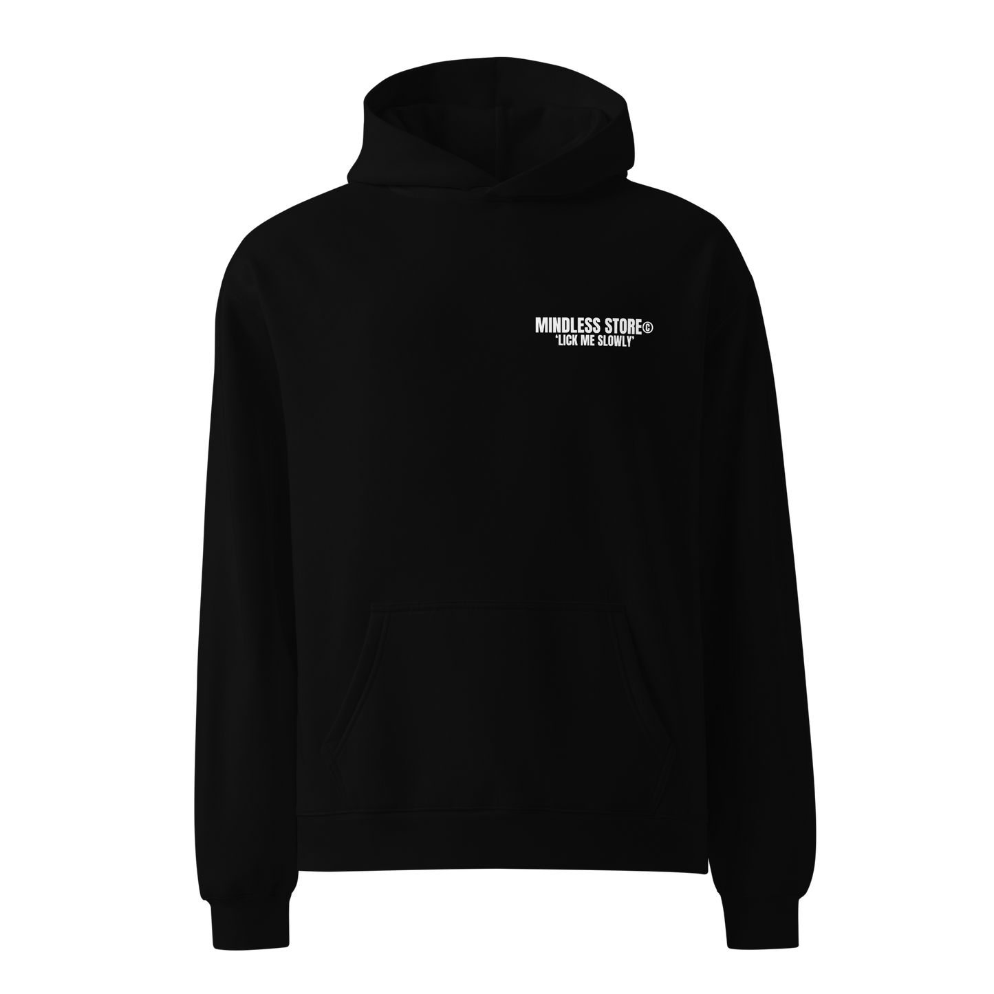 ‘LICK ME SLOWLY’ Hoodie | Black